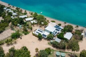 Aerial View of Montes Reef Resort