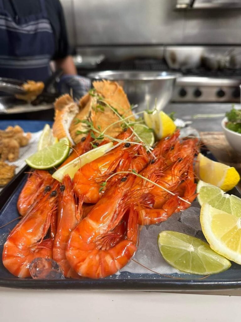 Plate of Prawns