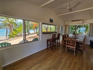 Montes Standard Family Cabin spacious lounge area