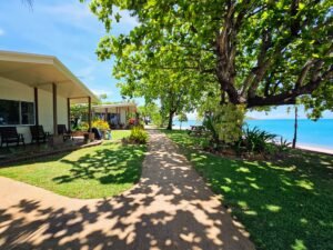 Montes Reef Resort Path to Bungalows